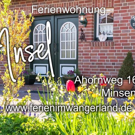 Ferien Im Wangerland Ferienwohnung Insel Minsen Schillig Hund Pool Sauna Eksteriør bilde