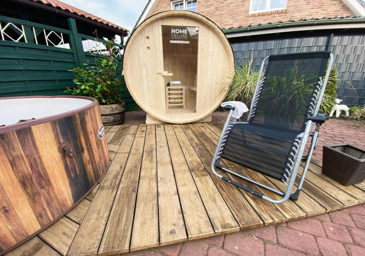 Ferien Im Wangerland Ferienwohnung Insel Minsen Schillig Hund Pool Sauna Eksteriør bilde